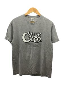 CALEE◆Tシャツ/L/コットン/GRY