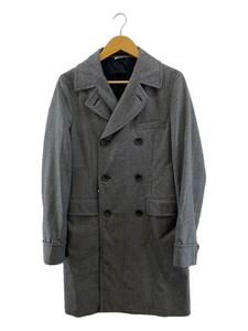 COMME des GARCONS HOMME DEUX◆コート/M/ウール/GRY/DR-C001