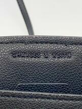 CHARLES&KEITH◆ハンドバッグ/-/BLK_画像5