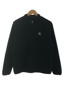 HELLY HANSEN◆FIBERPILE Half-Zip Jacket/M/ポリエステル/BLK/無地/HE51978