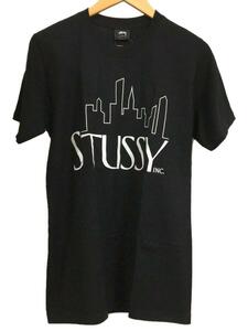 STUSSY◆Tシャツ/S/コットン/BLK/プリント/STUSSY