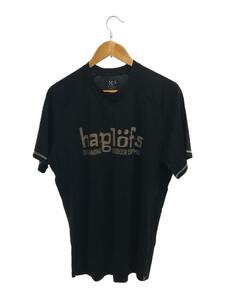 HAGLOFS◆APEX TEE/Tシャツ/L/コットン/BLK