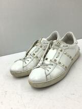 VALENTINO GARAVANI◆ローカットスニーカー/42/WHT/レザー/TR931Y2/インソール破れ有/使用感有_画像2