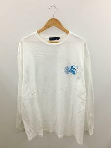 BEAMS◆22SS/長袖Tシャツ/XL/コットン/ホワイト/ビームス