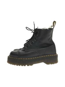 Dr.Martens◆レースアップブーツ/UK8/BLK/レザー