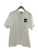 THE NORTH FACE◆S/S SMALL SQUARE LOGO TEE_ショートスリーブ スモール スクエア ロゴ ティー/XL/コット_画像1