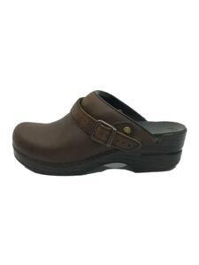 DANSKO◆Ingrid Antique Brown/サボサンダル/37/ブラウン/238-780202