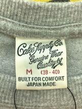 CALEE◆19AW/MAIN LOGO L/S/長袖Tシャツ/M/コットン/GRY_画像3