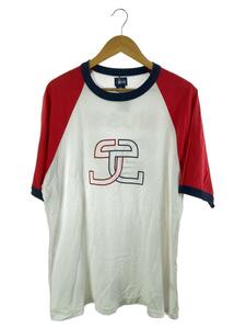 STUSSY◆Tシャツ/L/コットン/WHT