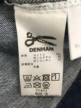 DENHAM◆Gジャン/XS/デニム/IDG/無地/27180-2-20509/BRULER JACKET ACIV_画像5