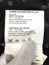 COMME des GARCONS◆ノースリーブワンピース/XS/ポリエステル/BLK/ドット/GS-O029/ベルト付属_画像5