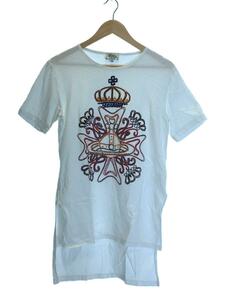 Vivienne Westwood MAN◆Tシャツ/44/コットン/WHT/プリント/vw-lp-83443