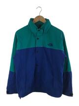 THE NORTH FACE◆HYDRENA WIND JACKET_ハイドレナウィンドジャケット/S/ナイロン/BLU/無地_画像1