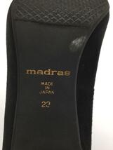 MADRAS◆パンプス/23cm/ブラック_画像5