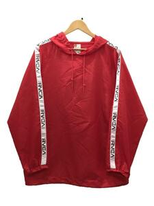 RVCA◆パーカー/M/ナイロン/RED/AI042-761