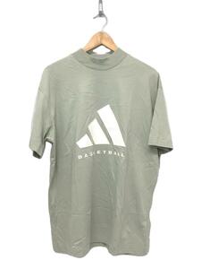 adidas◆Tシャツ/M/コットン/GRN/プリント/IA3446