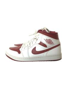 NIKE◆BQ6472-161/AIR JORDAN 1 MID_エアジョーダン 1 ミッド/28cm/レッド