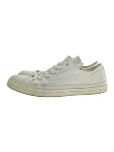 CONVERSE◆ALL STAR 100 WHITEPLUS OX/26.5cm/ホワイト/キャンバス