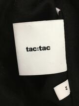 tac:tac◆カバーオール/S/コットン/BLK/無地/TA13FD019_画像3