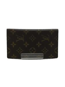 LOUIS VUITTON◆アジェンダポッシュ_モノグラム_BRW/-/BRW/モノグラム/メンズ