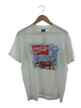 SCREEN STARS◆COCA-COLA/1990/Tシャツ/XL/コットン/WHT_画像1