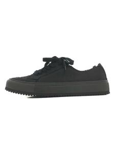 yohji yamamoto POUR HOMME◆C/9 CANVAS A LOW TOP SNEAKER/ローカットスニーカー/2/BLK/キャンバス