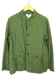 SASSAFRAS◆G.D.U Leaf Jacket/バックサテン/S/コットン/カーキ