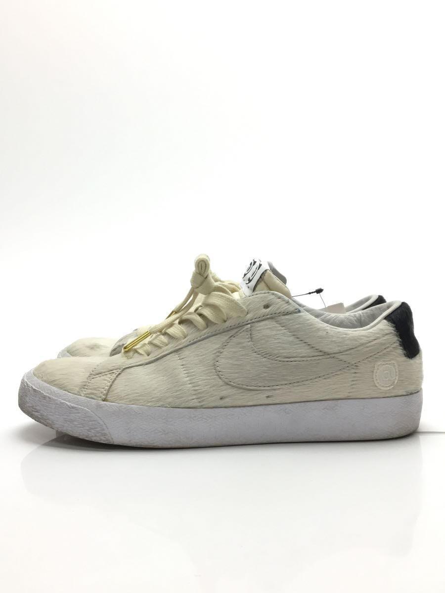 NIKE◇NIEK SB BLAZER LOW QS_SB/ブレーザーロー/28cm/IVO/ハラコ