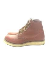 RED WING◆レースアップブーツ・6インチクラシックプレーントゥ/US9/BRW_画像1