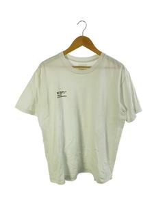 WTAPS◆22SS/VISUAL UPARMORED TEE/3/コットン/WHT/221PCDT-ST03S