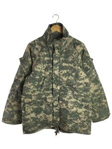 MILITARY◆マウンテンパーカ/M/ナイロン/KHK/総柄/SPO100-05-D-4040