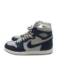 NIKE◆AIR JORDAN 1 HIGH 85_エア ジョーダン 1 ハイ 85/24.5cm/NVY