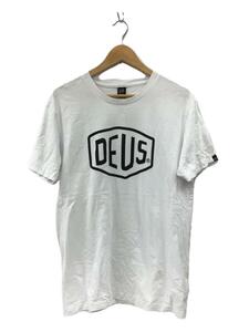 DEUS EX MACHINA◆Tシャツ/L/コットン/WHT