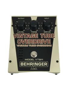 BEHRINGER◆エフェクター VT911 Vintage Tube Overdrive