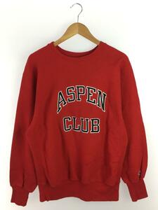 Champion◆90s/REVERSEWEAVE/USA製/ASPEN CLUB/スウェット/XL/コットン/RED