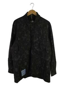 McQ Alexander McQueen◆ジャケット/XL/ナイロン/BLK/総柄/677982 RSA21