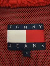 TOMMY JEANS◆フリースジャケット/S/ポリエステル/NVY_画像3