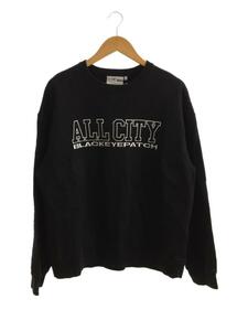 Blackeyepatch◆ALL CITY/スウェット/L/コットン/BLK