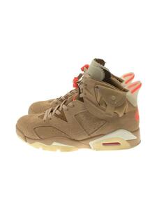 NIKE◆AIR JORDAN 6 RETRO_エアジョーダン 6 レトロ/27cm/BRW