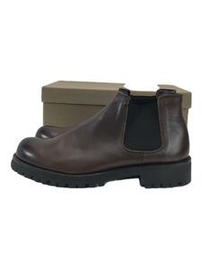 PADRONE◆Water Proof Leather Side Gore Boots/サイドゴアブーツ/40/BRW/レザー