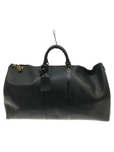 LOUIS VUITTON◆キーポル55_エピ_BLK/レザー/BLK