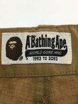 A BATHING APE◆ショートパンツ/L/コットン/キャメル/001GDH701002H_画像4