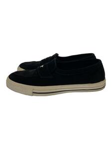 CONVERSE ADDICT◆ローカットスニーカー/27cm/BLK/レザー/1SC911