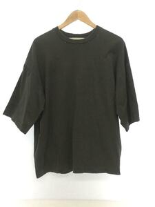 LIDNM◆NOGUCHI MASAHIRO/DAMAGED TEE/Tシャツ/M/コットン/GRY