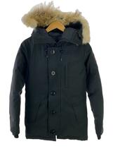 CANADA GOOSE◆Chateau Parka Fusion Fit/ダウンジャケット/XXS/ナイロン/BLK/3426MA_画像1