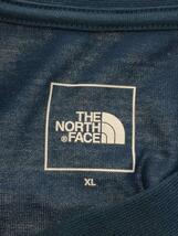 THE NORTH FACE◆L/S DIGITAL LOGO TEE_ロングスリーブデジタルロゴティー/XL/ポリエステル/BLU_画像3