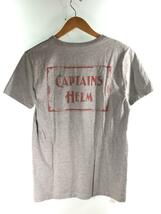 CAPTAINS HELM◆Tシャツ/S/コットン/GRY_画像2