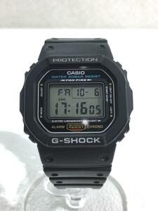 CASIO◆クォーツ腕時計・G-SHOCK/デジタル/ラバー/WHT/BLK/DW-5600E-1