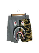 A BATHING APE◆アベイシングエイプ/1ST CAMO BACK SHARK SWEAT SHORT/M/001SPI201004M_画像2