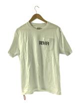 WHR_ロゴプリントポケット/Tシャツ/1/コットン/WHT/プリント_画像1